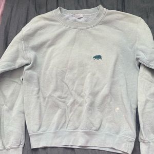 sage green john gault crew neck